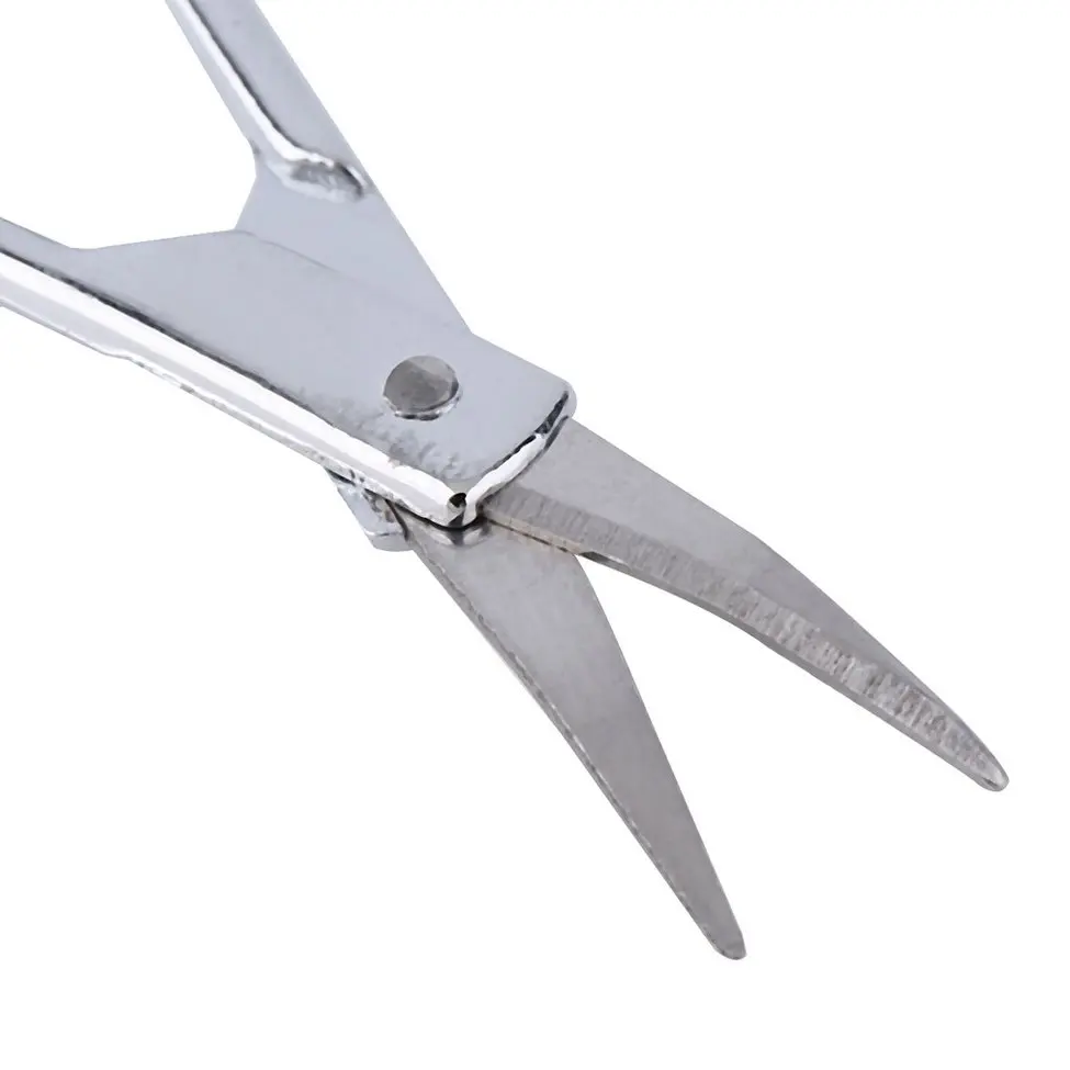 

10pc makeup scissors Cutting Clipper Cutter Easy Grip Long Toe Nail Toenail Scissor Manicure