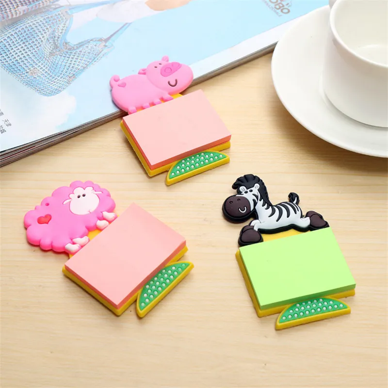 Cartoon series America and Europe style sticky notes fridge magnets cat modeling home decoration Daily tip toys