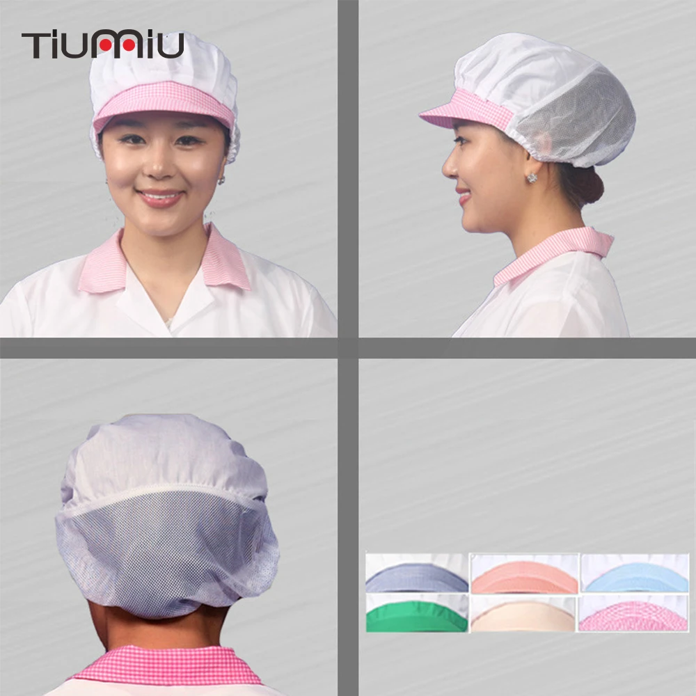 

Chef Hat Dustproof Cooking Cap Breathable Kitchen Hotel Cook Bakery Cap Work Uniform Elastic Hat Restaurants Accessories