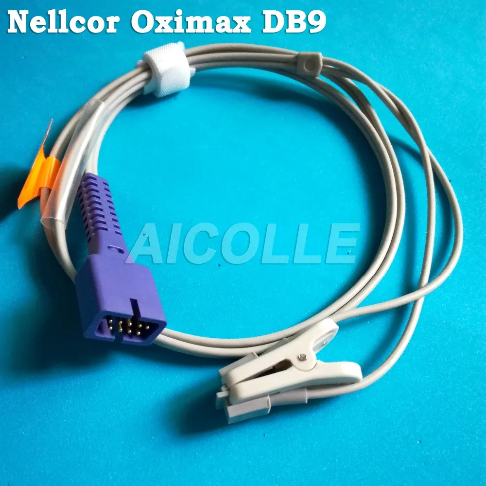 Совместим с Nellcor DS-100A С Oximax 9pin 1 м/3 фута DB9 импульсный педиатрический зонд или