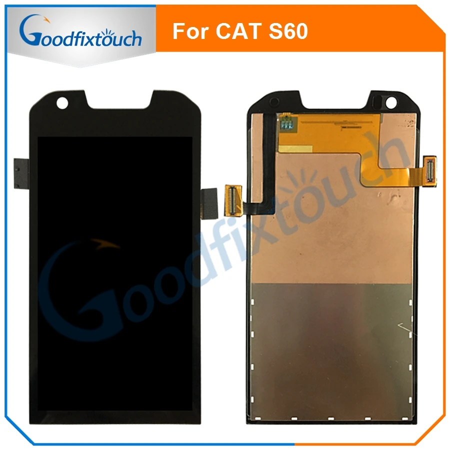 4 7 ''Оригинальный черный для Caterpillar CAT S60 Полный ЖК дисплей + кодирующий