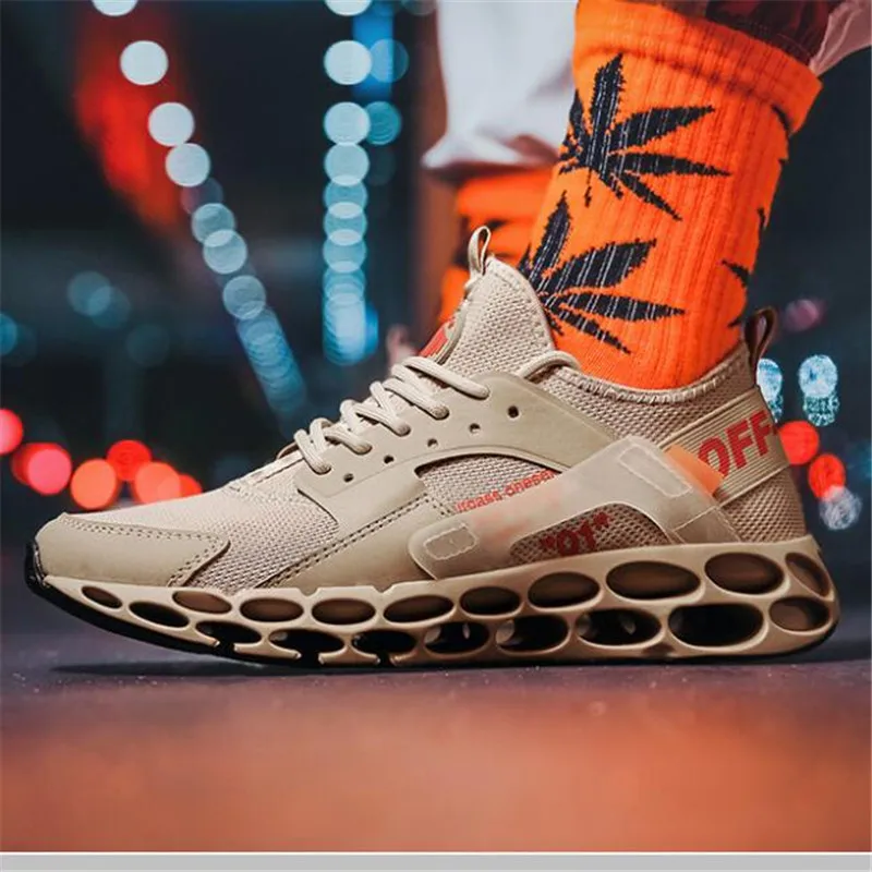 Мужские кроссовки дышащая повседневная обувь красовки Mocassin Basket Homme удобные