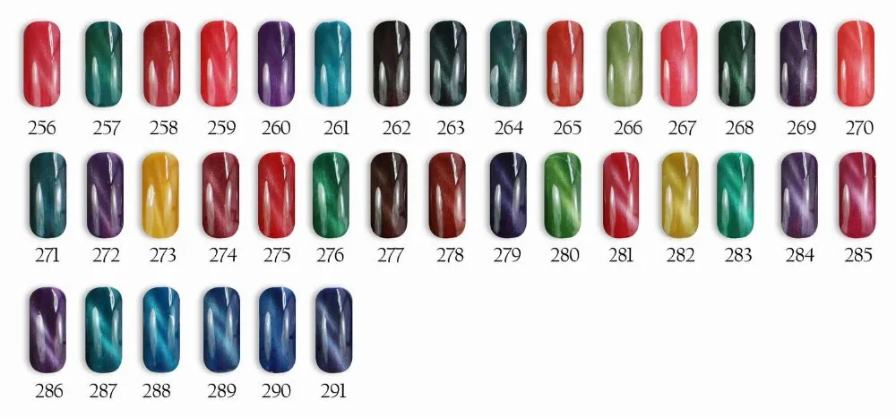 VEN Magnetic Color Chart all