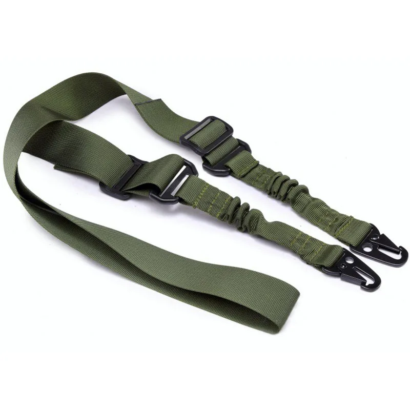 

Tactical 2 Point Bungee Rifle Gun Sling Strap 1.4m Airsoft Military Hunting System Universal Strap Heavy Duty