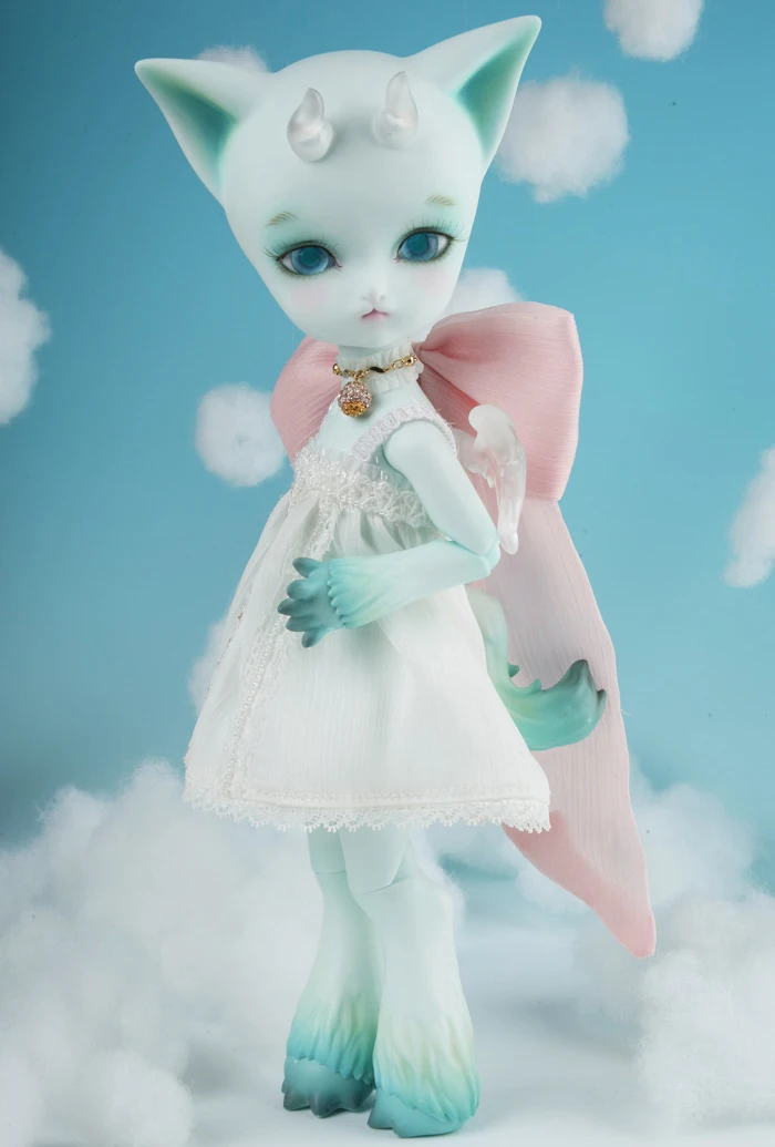 HeHeBJD Isaac-The Cloud Faery Милая кошка Большая Голова