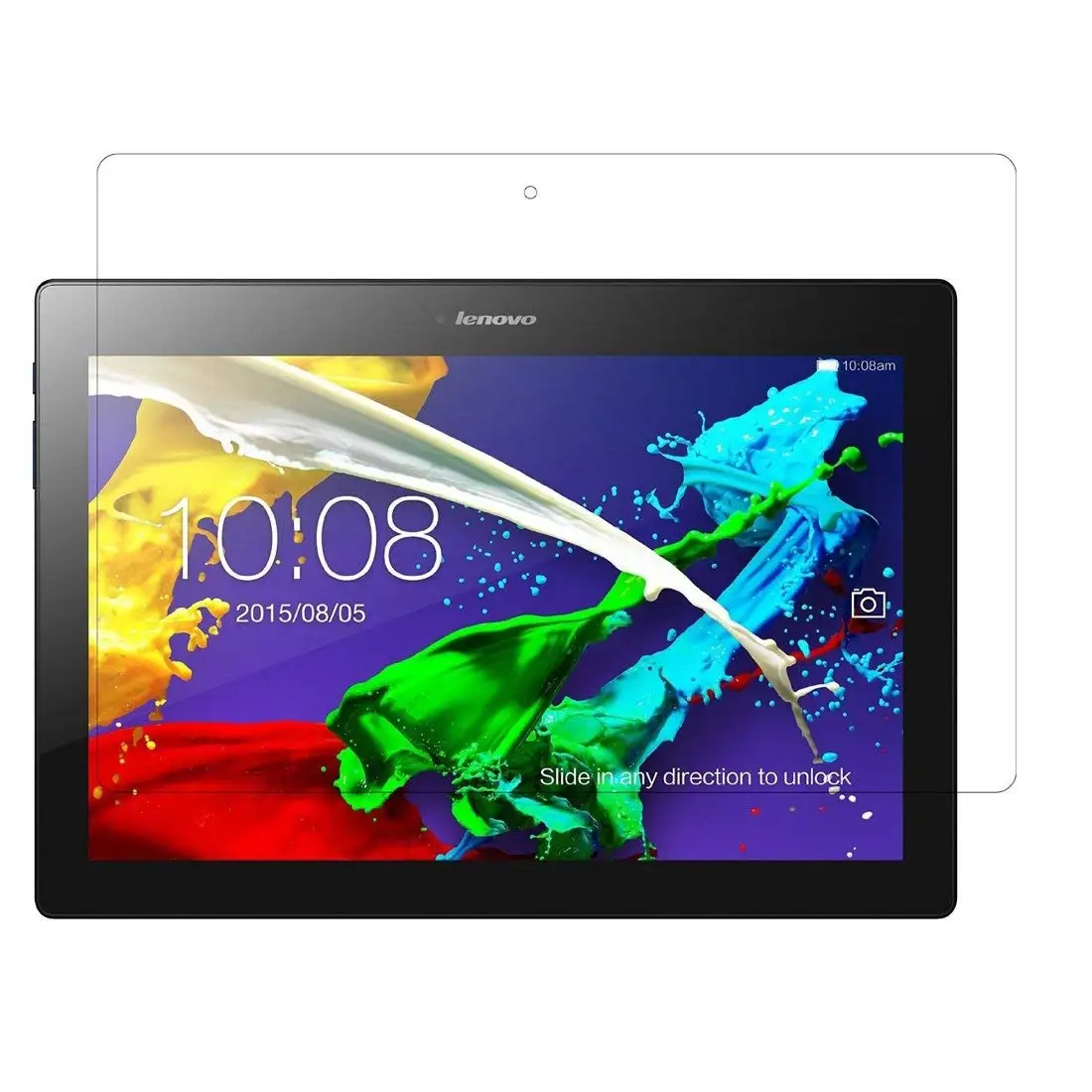 Чехол для lenovo tab 2 A10-70 A10-70F/L A10 70 умный флип кожаный чехол для lenovo tab 2 A10-70L Tablet 10,1 'чехол для планшета - Цвет: tempered glass