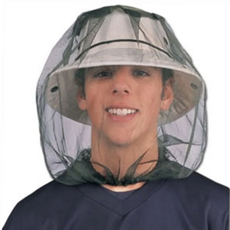 

Midge Bug Camping Protector Hat Face Mesh Mosquito Head Insect HOT Travel Mosquito Net