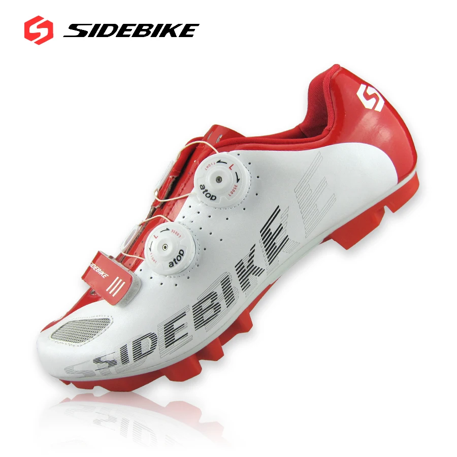 

2017 SIDEBIKE MTB Cycling Shoes Professional Men's Mountain Bike Shoes Bicycle Self-locking Zapatillas Ciclismo Sneaker Black