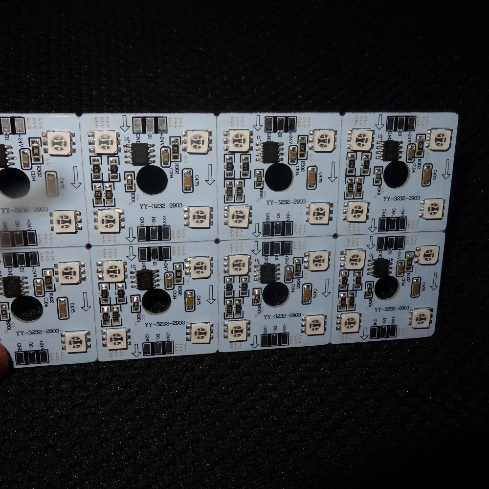 Dc12в UCS1903 5050 SMD Адресуемая Пиксельная PCBA 4 шт. светодиодный 0 96 Вт 30 мм * мм|led wristwatch|led
