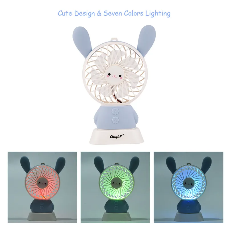 

USB Fan Mini Portable Conditioning Fans Cooler Conditioner Cool Cooling 3 Speed Desktop Fan For Household Offfice Travel