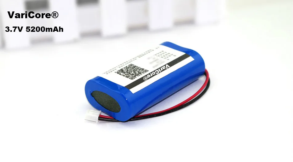 Защитный аккумулятор 3,7 V 5200 mAh 18650 Li-lon для рыбалки, Головной фонарь, специальный аккумулятор 4,2 V