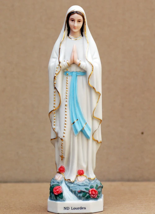 

19CM --TOP High grade Christianism Madonna Home Decor Decoration Religious Virgin Mary ceramics Decoration statue