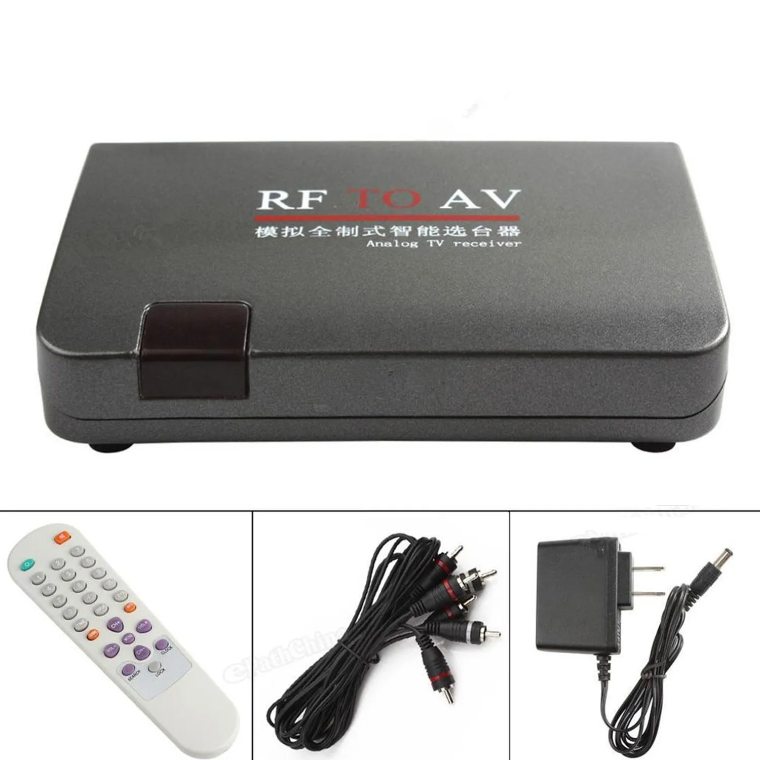 RF to AV Video Converter Station selector without Location Limitation