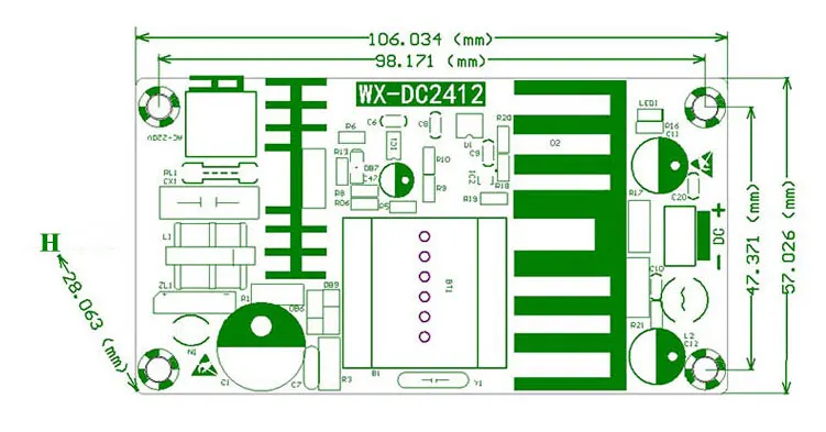 AC-DC Isolated Switch Power Supply Module Buck Converter Step Down Module (3)