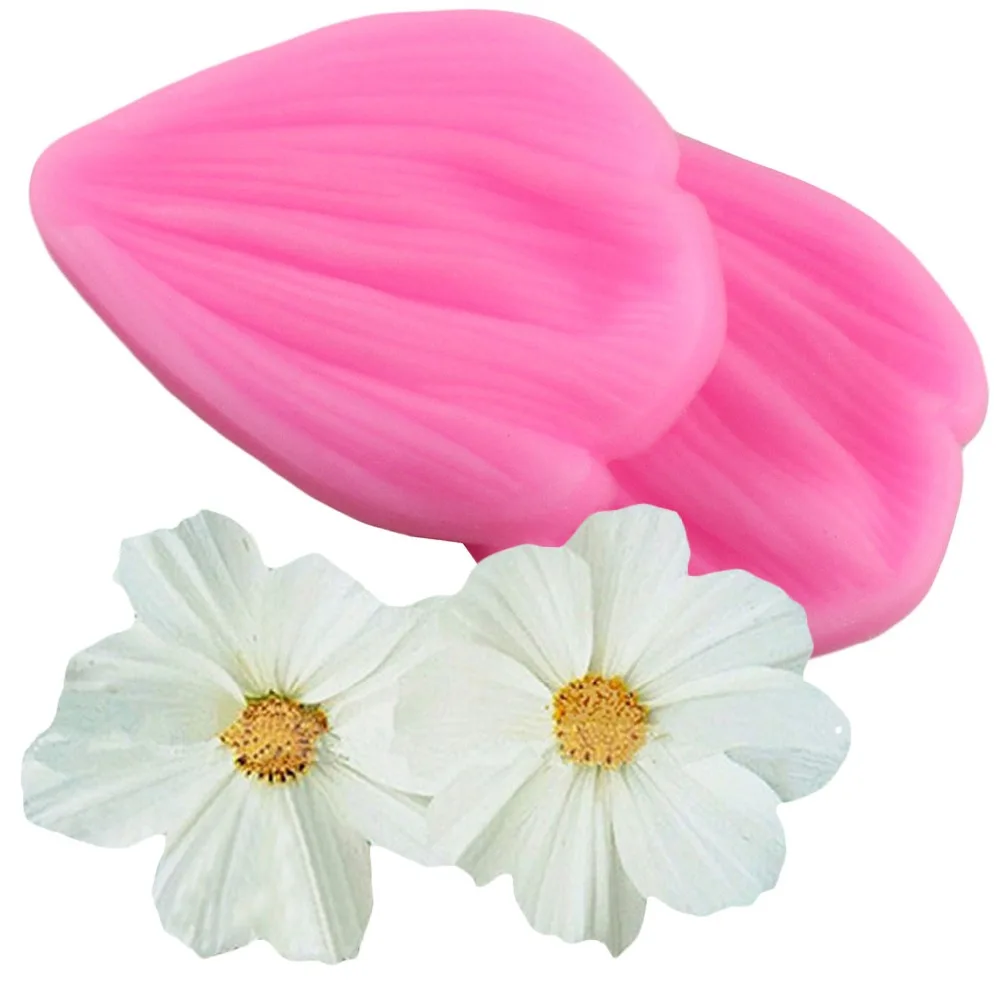 

3D Peony Flower Petals Embossed Silicone Mold Relief Fondant Cake Decorating Tools Chocolate Gumpaste Candy Clay Moulds