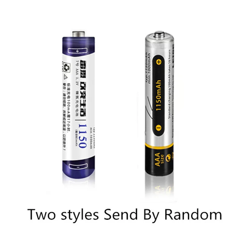 Leise 12 шт AAA 1150mAh NIMH аккумуляторная батарея 1 2 v батареи с чехлом в качестве подарка