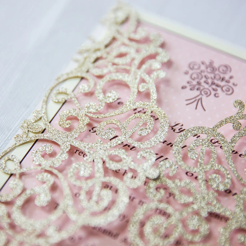 Laser Cut Wedding Invitations