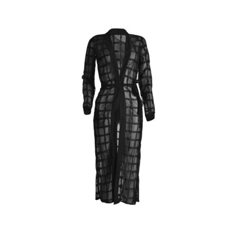 

Women Long Maxi Cardigan Kimono Casual Shawl Open Front Top Cover Up