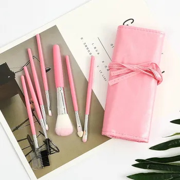 

OLOEY best seller 1 Set/7 Pcs Plastic Makeup Brush Makeup Cosmetic Tools Beauty Brushes Makeup Brush Set Professional