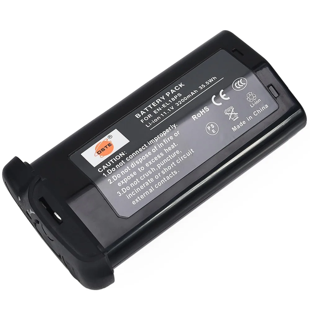 DSTE EN EL18PS Battery Packs For Nikon D850 MB D18 DSLR Cameras Flash