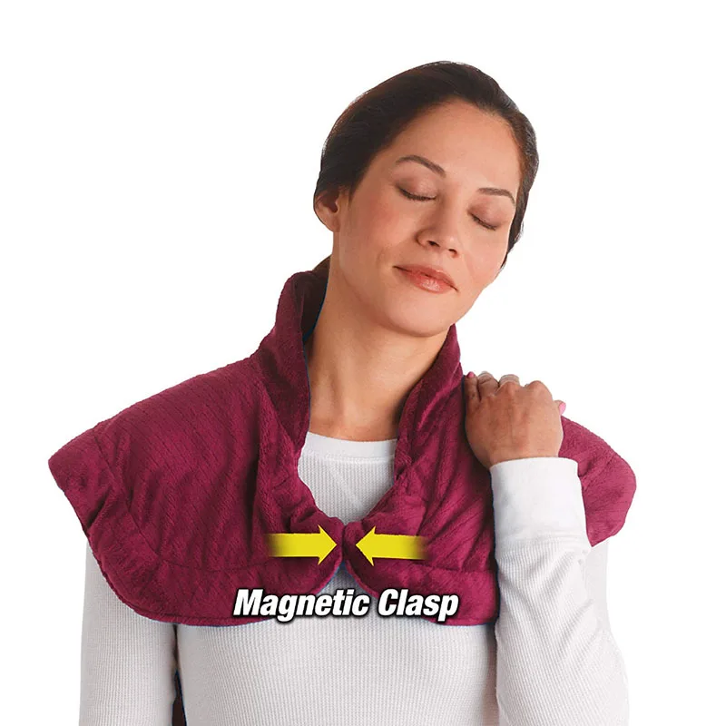 New-Arrivals-Thermapulse-Relief-Wrap-Extra-Long-Massaging-Heat-Wrap-Neck-Shoulder-Compression-Heater (2)