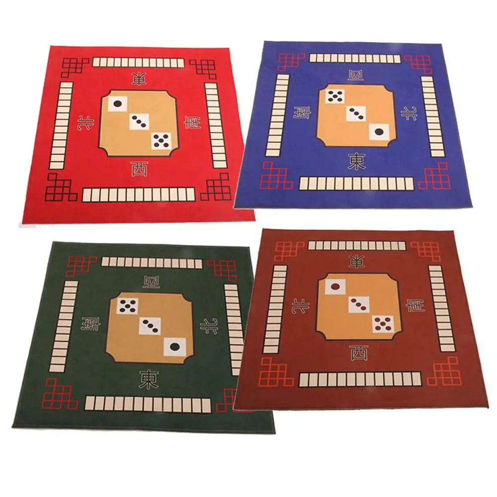 

Universal Mahjong Table Cover Square Rug, Poker Table Cover, Card Games, Board Games, Gaming Tile, Dominos Mahjong Table Cover