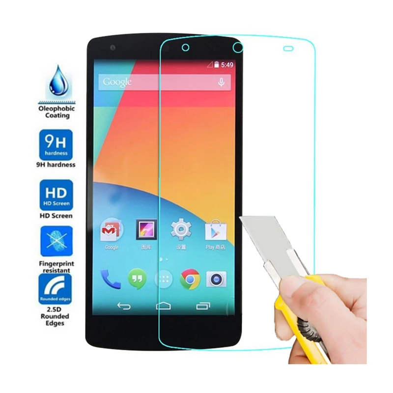 

2Pcs Glass For LG Nexus 5 Tempered Glass For LG Nexus 5 Screen Protector HD Ultra-thin Full Glue Phone Film For LG Nexus 5 Glass