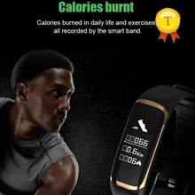 Лидер продаж, дисплей с контактным именем bluetooth 4,0, смарт-браслет, Поддержка сигнализации, напоминание, спорт, отслеживание сна, время HRV отслеживание