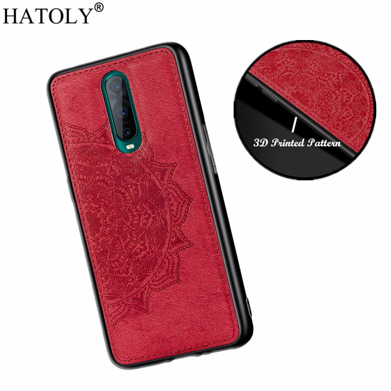 Чехол HATOLY 3D с цветами для OPPO RX17 Pro чехол Oppo R17 мягкая силиконовая ткань краями
