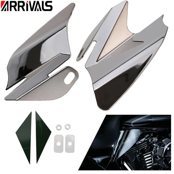 

Motorcycle Saddle Shield Heat Deflector Air Heat Deflector For Harley Road King FLHT FLHR FLTR FLHX Electra Glide Street Glide