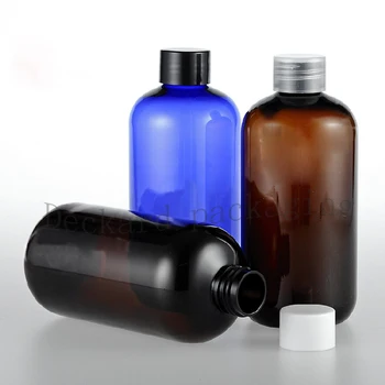 

30pcs/lot 250ml Cover ordinary bottle, PET plastic packaging bottles,small sample in the sample bottle,Refillable Bottles