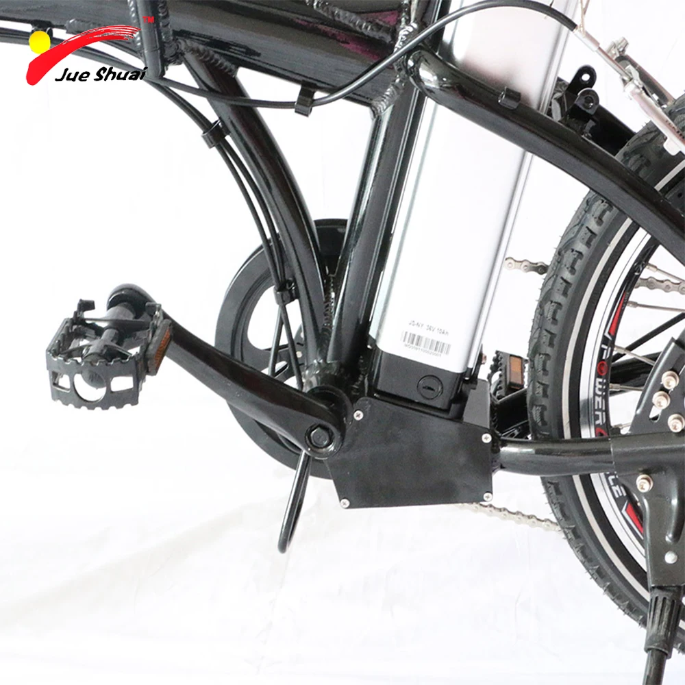 Sale New arrival 20" MINI portable folding electric bicycle 36V lithium battery 250w LED bike computer for powerful electric bike 6