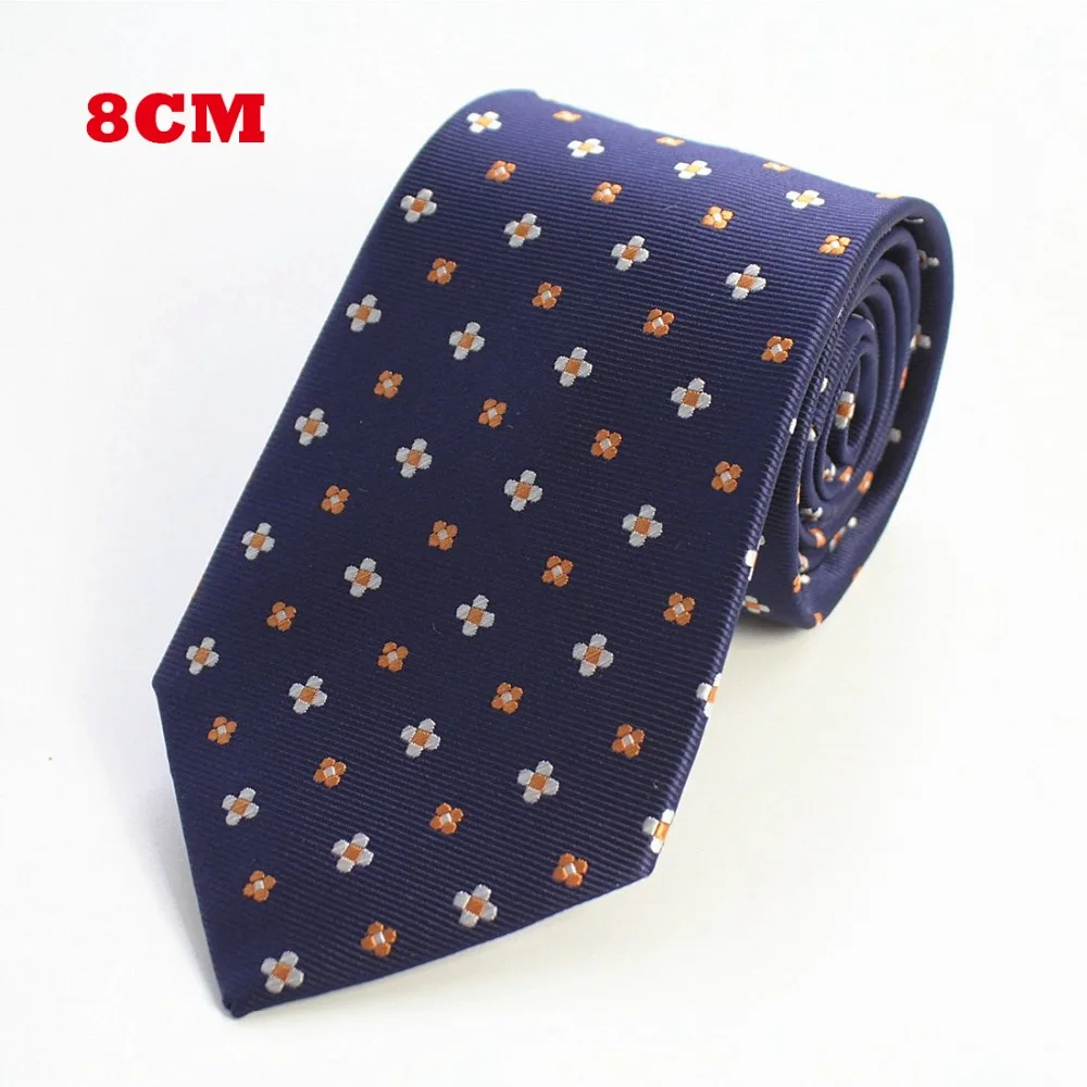 RBOCOTT 8 см жаккардовый тканый галстук для мужчин полосатый галстук мужской галстук для шеи Свадебная деловая Вечеринка Заводская распродажа