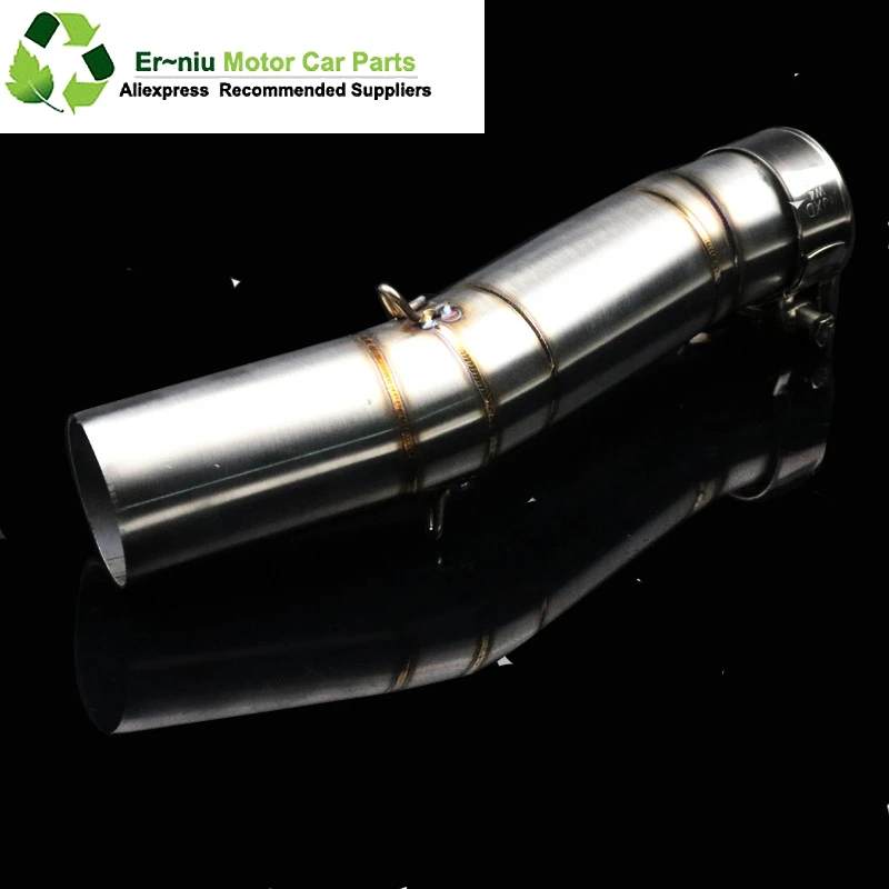 

motorcycle exhaust coonecter middle pipe for suzuki GSXR600 GSXR750 K7 k6 k8 slip-on slip-on