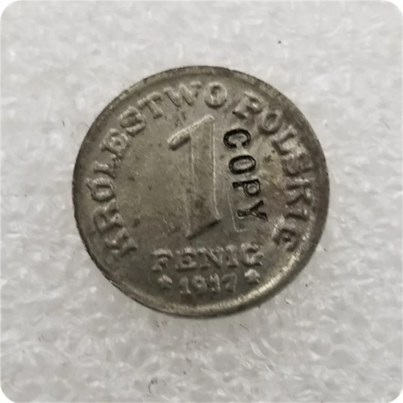 

POLAND 1 fenigow 1917 COPY commemorative coins-replica coins medal coins collectibles