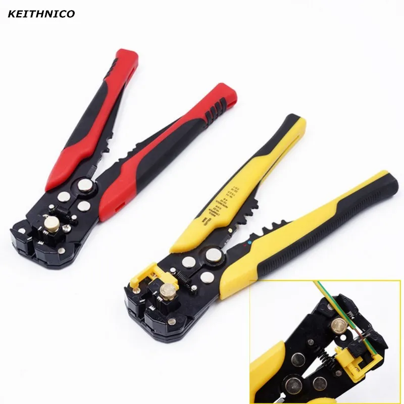 1PC Multi-Tool Wire Stripper Self-adjusting Cable Cutter Crimper Automatic Stripping Tool Cutting Pliers for Industry | Электроника