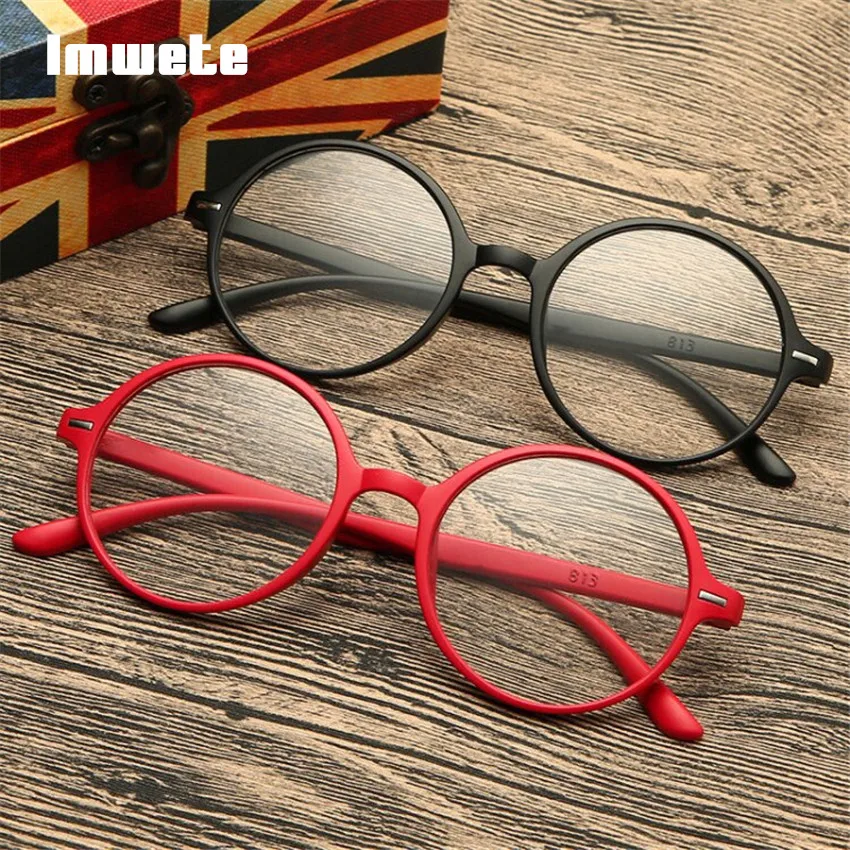 

Imwete Reading Glasses Women Men Lightweight Presbyopic Retro Round Reader Glasses 1.0 1.5 2.0 2.5 3.0 Presbyopia Eyewear