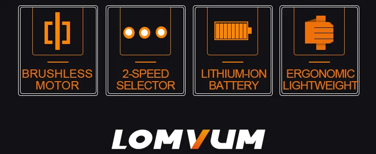 LOMVUM 16000mA/12000mA бесщеточный ключ колесо инструмент беспроводной электрический ударный гайковерт винтовой пистолет Avvitatore Ad Impulsi