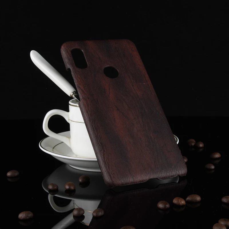Xiaomi Redmi Note 5 Pro (Global version) 5.99inch Wood grain PU leather +PC case_991