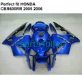 Запасные части для кузова обтекатель для Honda CBR600RR 2005 2006 красно-черные обтекатели комплект CBR 600RR 05 06 SZ57