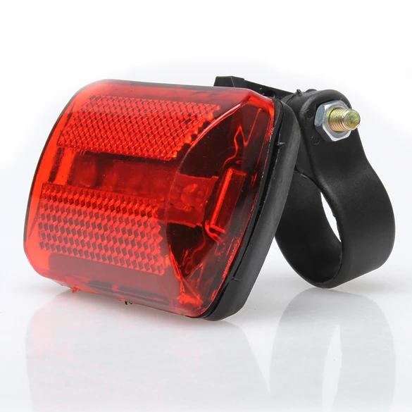 Perfect Waterproof Bike Bicycle 5 LED Rear Tail Light Lamp Bulb Red Back Cycling Safety Warning Flashing Lights Reflector Accessories 1