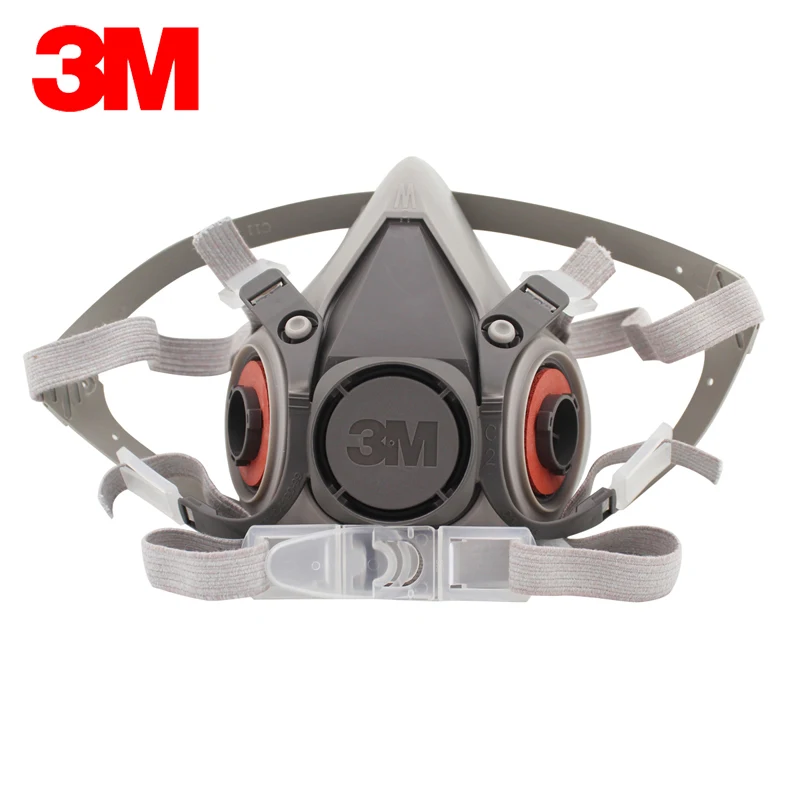 Koop 3 M 6200 Herbruikbare Half Gezichtsmasker Respirator Zuinig Lage onderhoud Eenvoudige om Handvat Lichtgewicht LT039