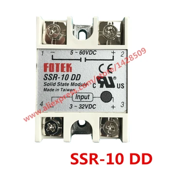 

High Quality 1 Piece Solid State Relay SSR DC Control DC SSR-10 DD 3-32V DC To 5-60V DC