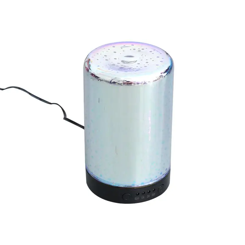 

3D Aromatherapy Humidifier Mist Air Humidifier Colorful LED Soft Light for Home Office Yoga Spa with UK Plug