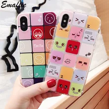 

Emaffie Crystal Silicon Pantited Cover For iPhone 6 Case For iPhone X 7 6 8 8 Plus Phone Cases Cover iPhone 7 Case Fundas Coque