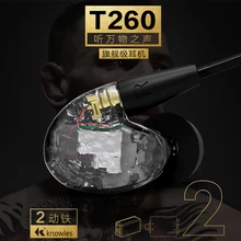 Tingker двойной Ноулз движущаяся железная сбалансированная арматура IEMS HIFI музыкальная студия DJ запись съемные наушники как SE846