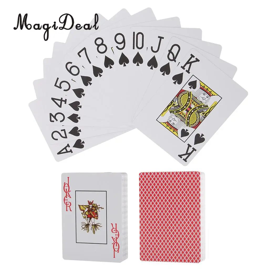 Goedkoop MagiDeal Nieuwigheid 1 st Nieuwe Verzegelde Dek van Bicycle Standaard Gezicht Poker Speelkaarten Rode Pack voor Funny Party Club pub Reizen Acce