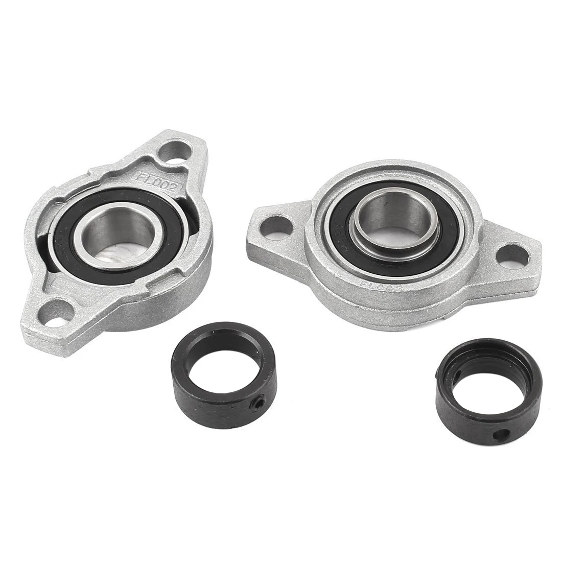 

2 Pcs 15mm UFL002 Self-aligning Pillow Block Bearing Flange