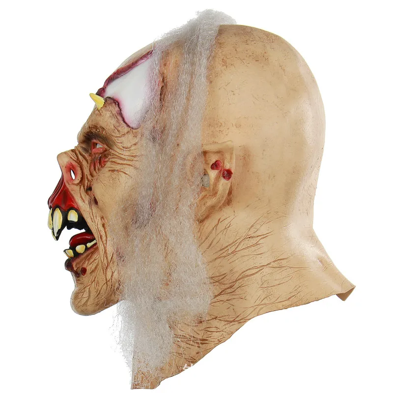 Zombie Retro Toy Monkey Mask With Fur Halloween Party Accessory Horror New