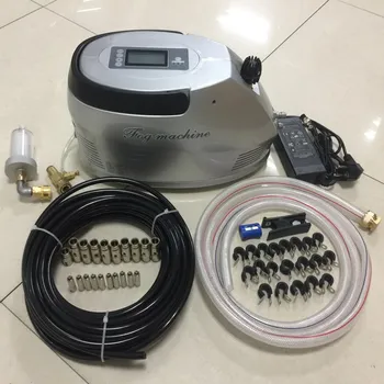 

F027 Garden cooling mist water fog system for moisture regain 0.3L High Pressure Mist Pump with Timer Control